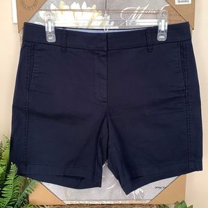 J.CREW Navy Blue 7” Stretch Chino Shorts 8